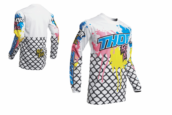 【2020モデル 一斉値下げ!!】 THOR “PULSE” FAST BOYZ MXジャージ” :ホワイト 【2020モデル 一斉値下げ!!】 THOR “PULSE” FAST BOYZ MXジャージ” :ホワイト